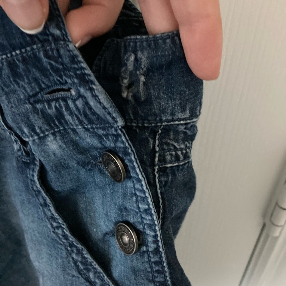 Denim Short overalls - Picture 2 of 2